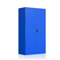 三极 工具柜 SJ-107 内部净长1100*高1800*深550，上下两层对开门内置4层隔板，单层承重≥200kg，蓝色 (蓝色)