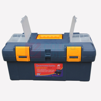 K牌 强固型塑料手提五金工具箱 0424-18 18"大号