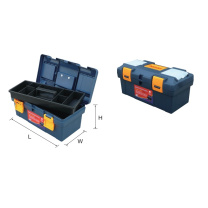 K牌 强固型塑料手提五金工具箱 0424-16 16”中号