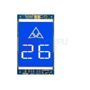 蒂升电梯 电梯方向及楼层显示屏 JAA25140AAB160 内含接口板
