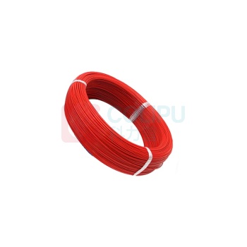 飞达 UL1332铁氟龙高温线美标镀锡铜电子线FEP导线 1332-26AWG (红色) 305米/卷