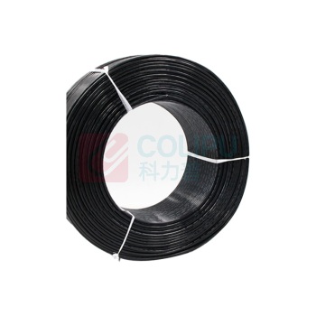 飞达 UL1332铁氟龙高温线美标镀锡铜电子线FEP导线 1332-24AWG (黑色) 305米/卷