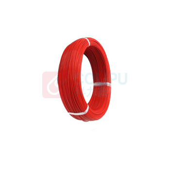 飞达 UL1332铁氟龙高温线美标镀锡铜电子线FEP导线 1332-24AWG (红色) 305米/卷