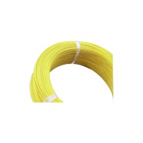飞达 UL1332铁氟龙高温线美标镀锡铜电子线FEP导线 1332-18AWG (黄色) 305米/卷
