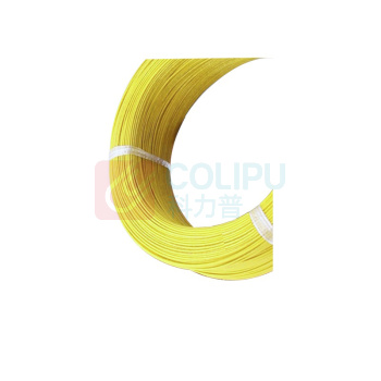 飞达 UL1332铁氟龙高温线美标镀锡铜电子线FEP导线 1332-18AWG (黄色) 305米/卷