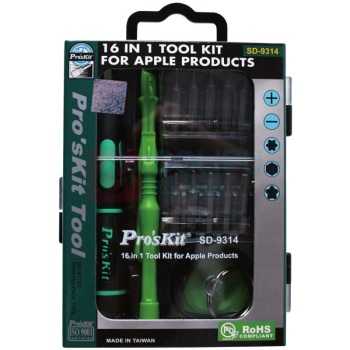 宝工 Pro'skit Apple维修工具组 SD-9314 17合1