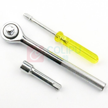 冰禹 40件套手动修车维修工具 套筒组 套扳手套装 多功能组合 BYJZ-1024