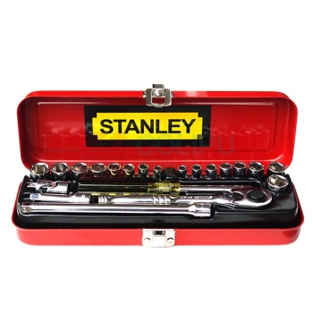 史丹利 STANLEY 21件套6.3MM公英制组套 89-507-22