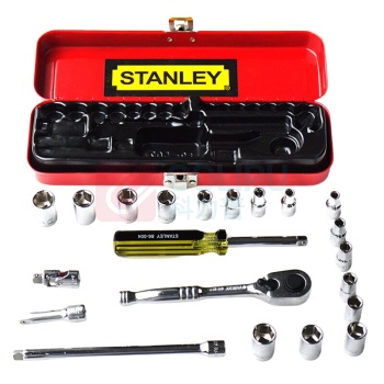 史丹利 STANLEY 21件套6.3MM公英制组套 89-507-22
