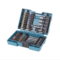 牧田 MAKITA 6.35mm冲击起子机彩盒批头套装 B-55697 43件套