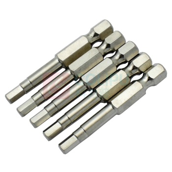 艾威博尔 EVER POWER C系列6.3mm系列六角旋具头50mm 255413 H5 5支装