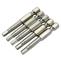 艾威博尔 EVER POWER C系列6.3mm系列六角旋具头50mm 255413 H5 5支装