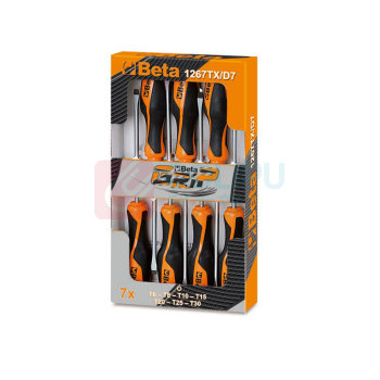 百塔 7件/套,成套螺钉旋具 C1271766 T6~T30