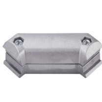辽誉 45°加强接头 ALJ28-A4545 长79.5MM 宽28MM 壁厚1.7MM铝管专用
