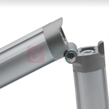 辽誉 对向铰链组件 GJS-49 长100MM 宽28MM 套28MM铝管