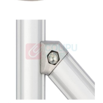 辽誉 45°内接头 ALJ28-B45 长42MM 宽28MM 套直径28MM铝管