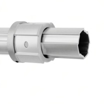 辽誉 直线转动滑套 GJS-18-B L150mm 长150MM 宽43MM 套28MM铝管