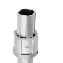 辽誉 直线转动滑套 GJS-18-B L100mm 长100MM 宽43MM 套28MM铝管