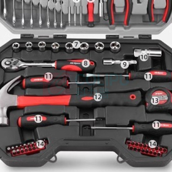 HI-SPEC 77件套汽修工具套装 MAE11013-2