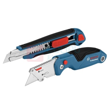 博世 BOSCH 2件刀具组套(美工刀+折叠刀) 1600A016BM