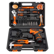 伏兴 锂电钻工具套装 12V锂电双电池 FX357 36件套
