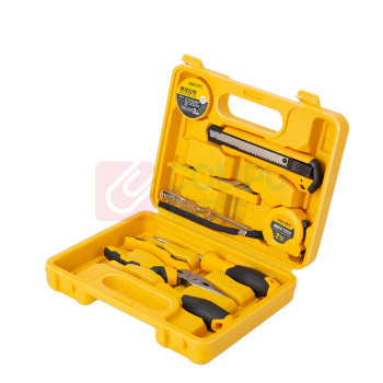 得力 deli 工具套装 DL1008J 8件套 (黄)
