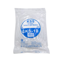 KSS 缠绕管 KS-10 10mm 卷式结束带白色10米/包