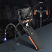 艾锐普 内窥镜高清检测窥视镜 F805B带屏款 转向0.7m,镜头直径5.5mm (黑色)
