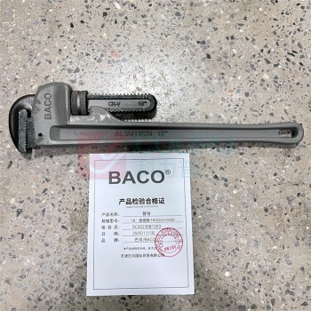 巴可 管钳 HN326310450 18" 铬钼钢