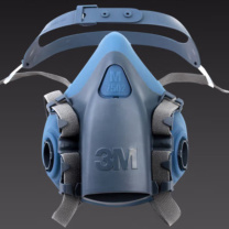 3M 防毒面具 7502 硅胶