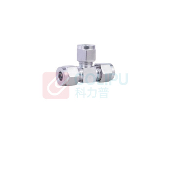璐克斯 双管T型接头 KFG2T0806-01S 货期7天