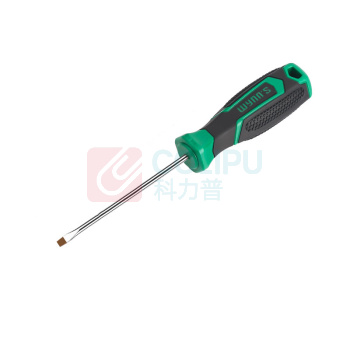 威力狮 强磁螺丝刀 W4402A-1 (3×75mm)一字 (绿/黑色)