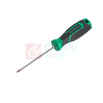 威力狮 强磁螺丝刀 W4402A-2 (3×75mm)十字 (绿/黑色)