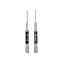 威威 带磁十字批头细杆分段十字螺丝刀PH0X82mm 2支装 GS160082