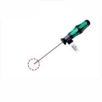 维拉(WERA)一字螺丝刀工业级起子改锥防滑加长 中号0.6×3.5mm 05008015001