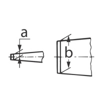 HOLEX 一字头螺丝起子 660701 5,5 带有强力握柄