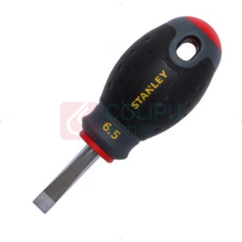 史丹利(STANLEY) 磁性一字螺丝刀 65-404-14 1个/个 销售单位:个 (磁性一字螺丝刀\90mm 镍铬钼钢) (计量单位:个)