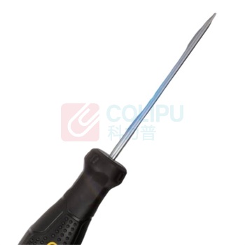 得力工具 一字螺丝批(黄)6x250mm DL6262501