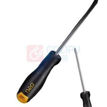 得力工具 十字螺丝批(黄)ph2x200mm DL626200