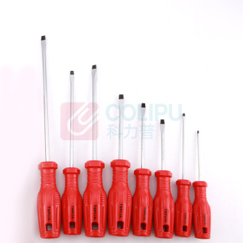 拓利亚 TOPLIA 单色十字螺丝批PH1x100mm SD011022 铬钒钢材质;砂电黑头