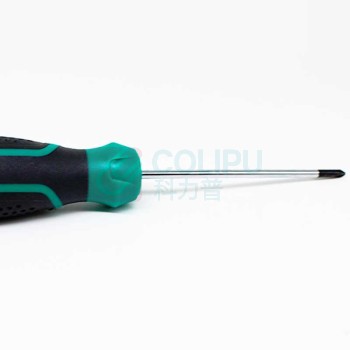 理联 十字起子、螺丝刀 3mm*75mm LN-T-QZ375S (黑绿色)
