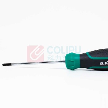理联 十字起子、螺丝刀 3mm*75mm LN-T-QZ375S (黑绿色)