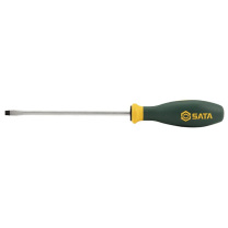 SATA G系列三色柄一字形螺丝批 5X150mm 63718 