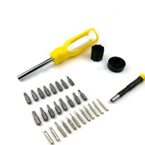 荃玟 QM 多功能螺丝批组套 3-8mm 30件套 铬钒钢