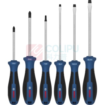 博世 BOSCH 6件混合螺丝刀组套PH/TX/SL 1600A039PJ