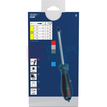 博世 BOSCH 5件花形螺丝刀组套 1600A039PG