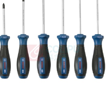 博世 BOSCH 6件混合螺丝刀组套 PH/SL 1600A039PE