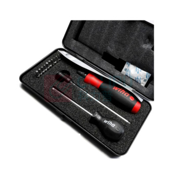 威汉 TorqueVario-S扭力螺丝刀组套13件套 26893 2852S10 TorqueVario-S 0,8-5,0 Nm