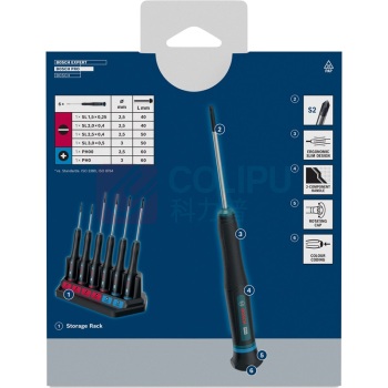博世 BOSCH 6件精密混合螺丝刀组套PH/SL 1600A039PL