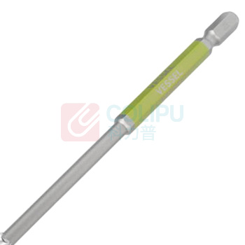 威威 带磁梅花批头 中孔梅花刚彩螺丝刀 GSVT25LH T25X150mm